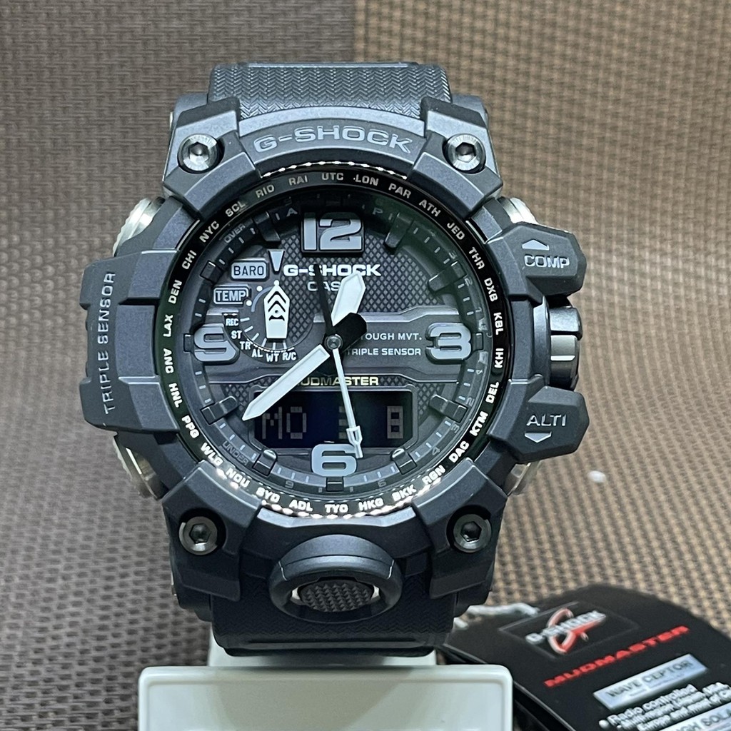 Solar powered discount g shock mudmaster