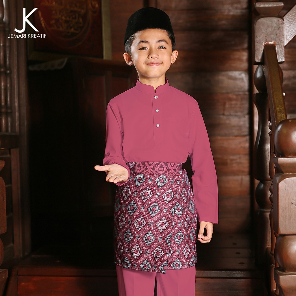 INSTANT SAMPING RAYA "UKIRAN" PLUM SAMPIN RAYA SAMPIN BAJU MELAYU ...