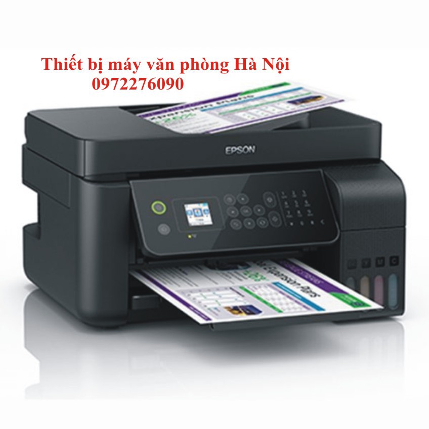 Color printer Epson L5190 wifi print, scan, copy, fax A4 size