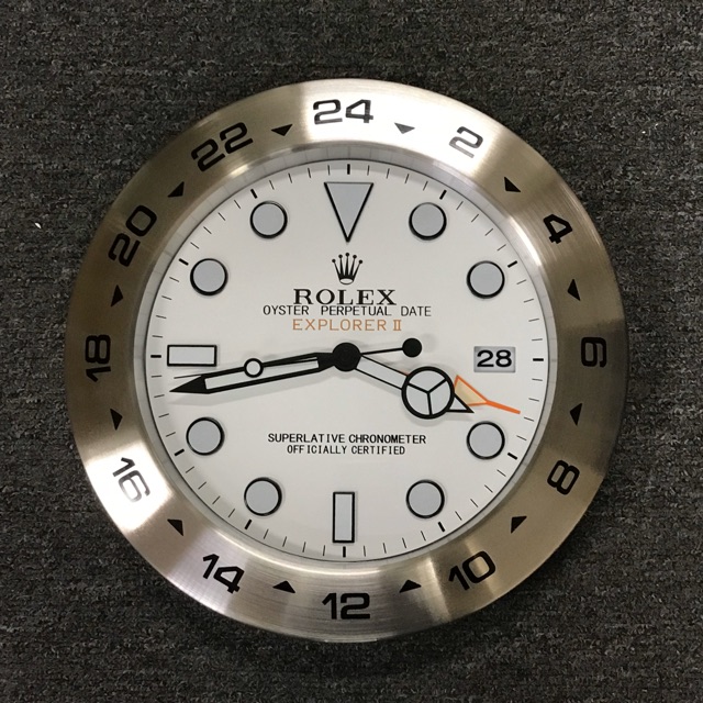 Rolex explorer hot sale wall clock