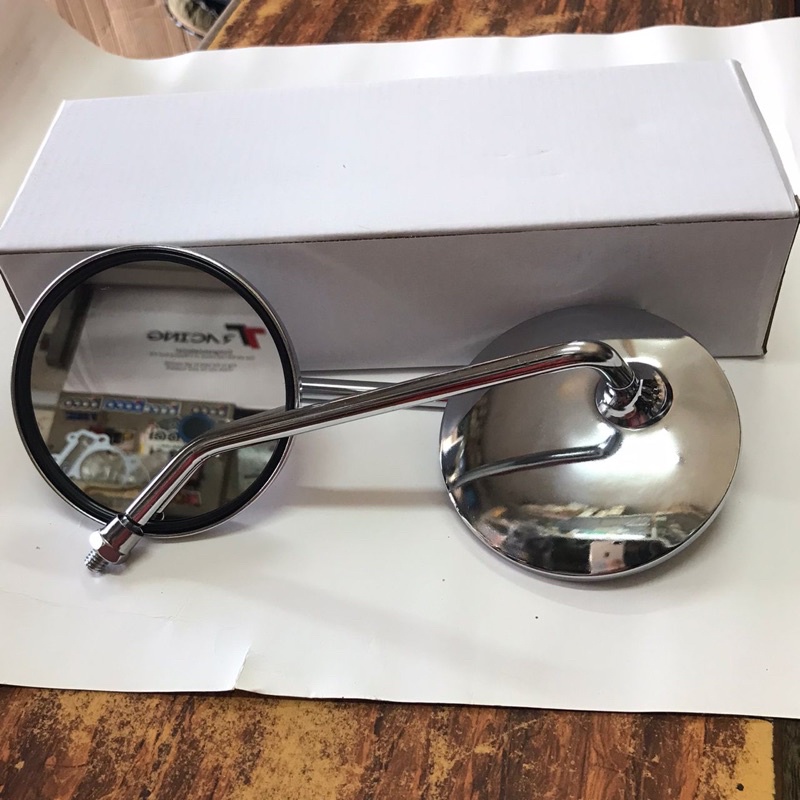 Honda C70 GBO 8MM Vespa C70 Petak Side Mirror Chrome Bulat Honda C70 ...