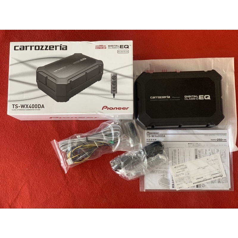 新品未開封 カロッツェリア サブウーファー TS-WX400DA Carrozzeria 