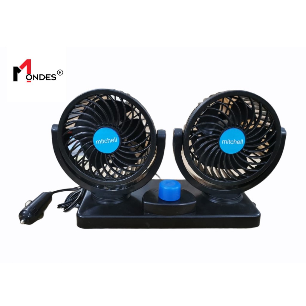 Car Fan Ventilator Fan Air Conditioning Auto Cooling Fan Double 360 ...