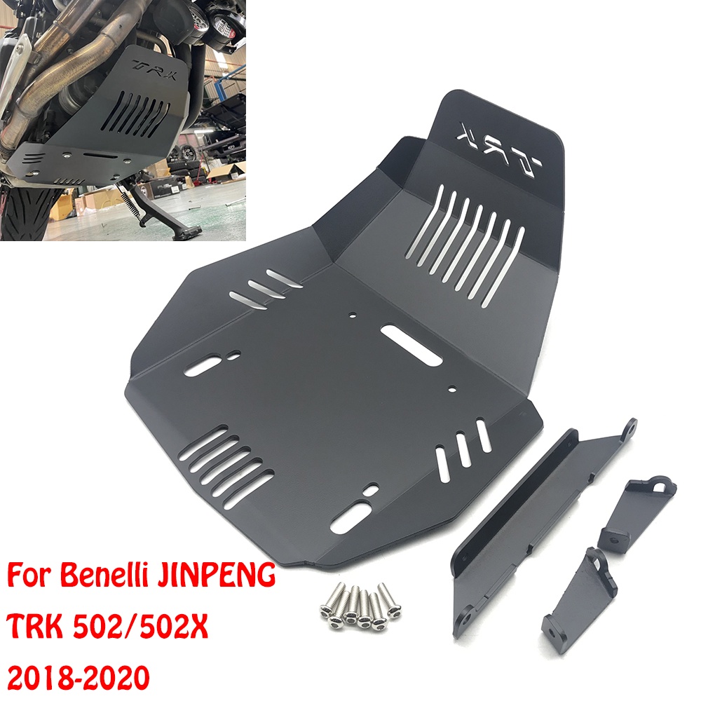 Motorcycle Stainless Steel Skid Plate Engine Protector Guard Chassis