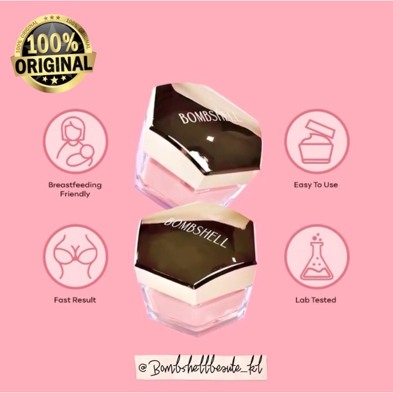 Bombshell Breast & Booty Advanced Cream 3.0 | Shopee Malaysia
