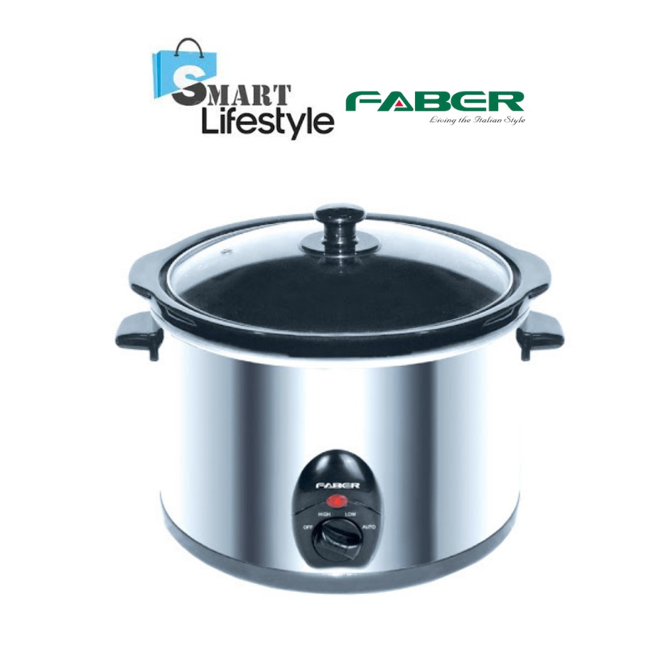 3.5L 200W Black Ceramic Digital Slow Cooker Multicooker FSC 350BK