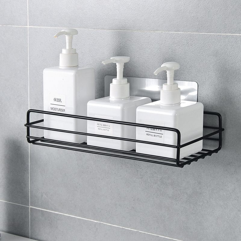 Bathroom Rack Iron Shelf Wall Rack Hanging Rack Shower Gel Storage 