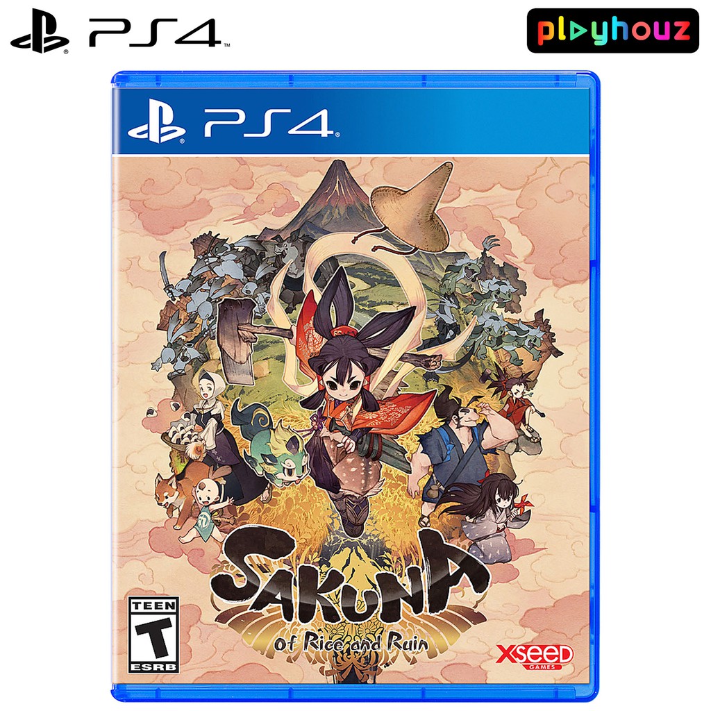 PS4 Sakuna Of Rice and Ruin [R3] Eng/Chi 天穗之咲稻姬 中英文合版 | Shopee Malaysia