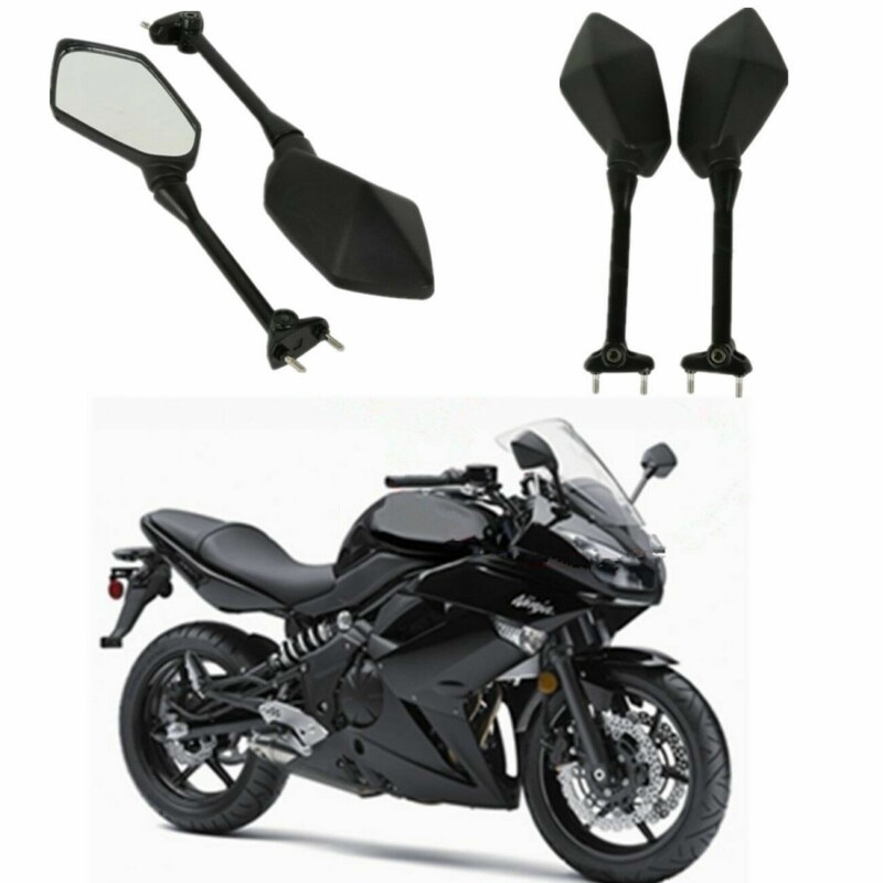 Motorcycle Side Rear View Mirrors mirror For Kawasaki NINJA 650R ER6F