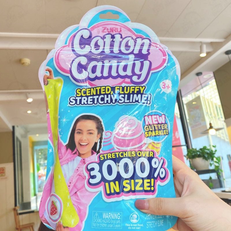 🔥READY STOCK🔥ZURU OOSH Cotton Candy Stretchy Slime Surprise Scented ...