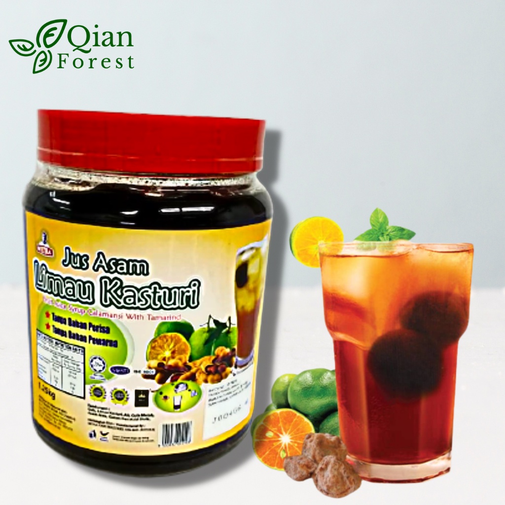 【ready Stock Malaysia】fruit Juice Syrup Calamanasi Jus Asam Limau Kasturi 125kg Free T🎁 8242