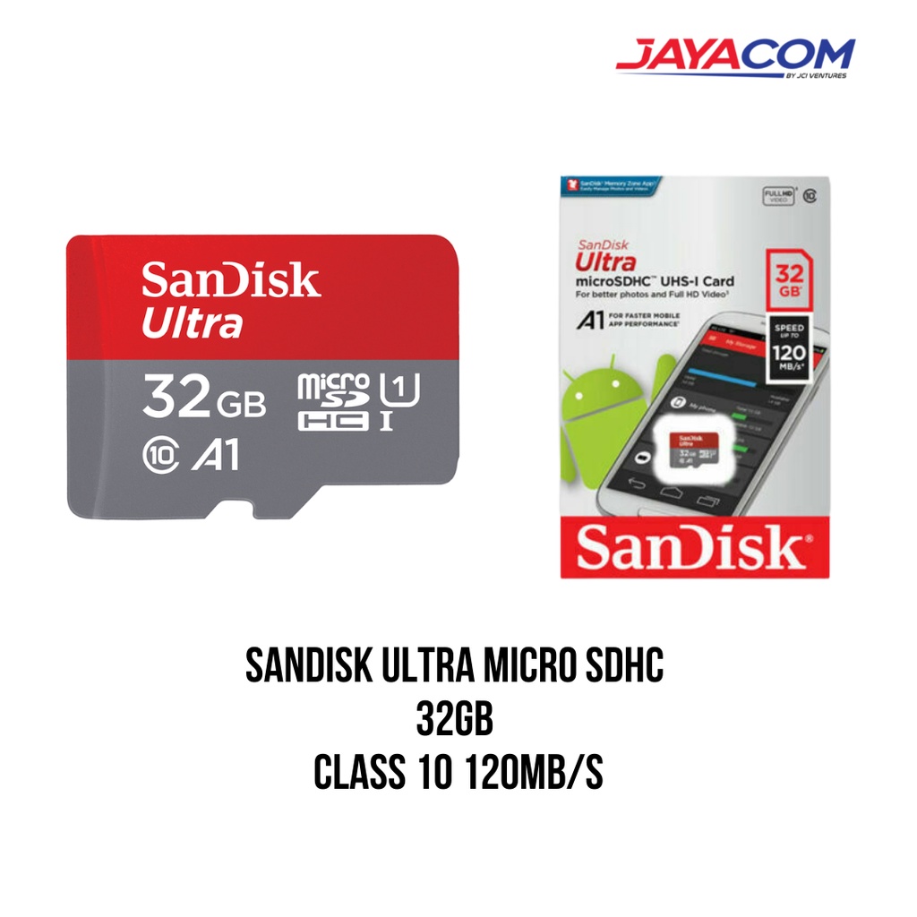 SanDisk 16GB 32GB 64GB 128GB SD SDHC SDXC ULTRA lot Class10 120MB/s Memory  Card