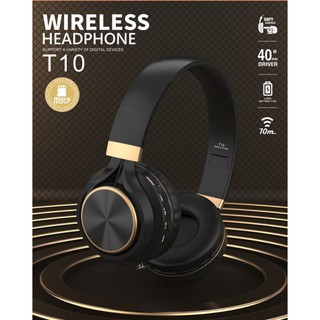 T10 With SD Card Wireless Headset Bluetooth 5.0 Bass Stereo