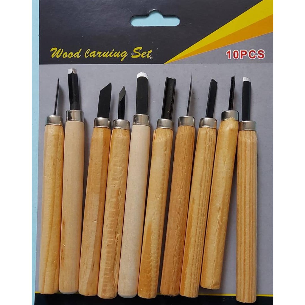 KAKURI Japanese Wood Carving Chisel and Gouge Set 5 Pcs for Woodworking, Made in Japan, Professional Heavy Duty Woodcarving Tools, Razor Sharp