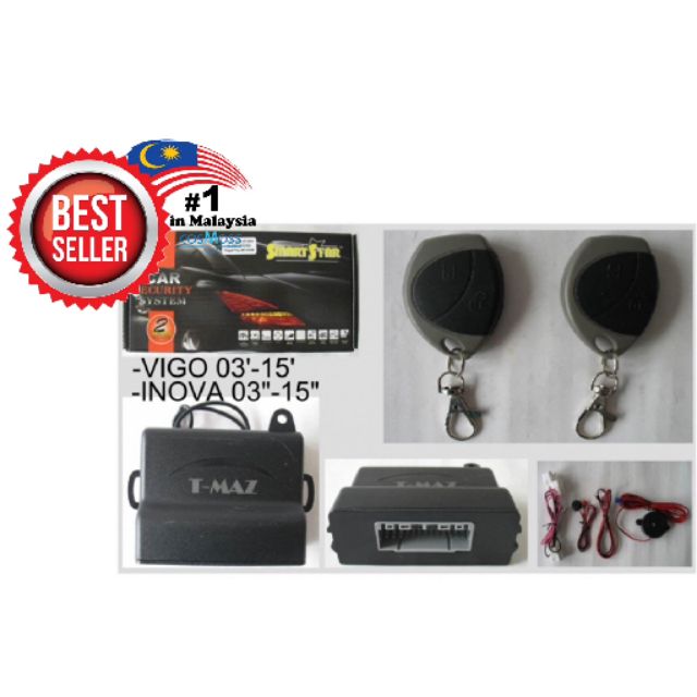 TOYOTA VIGO & INNOVA ALARM | Shopee Malaysia