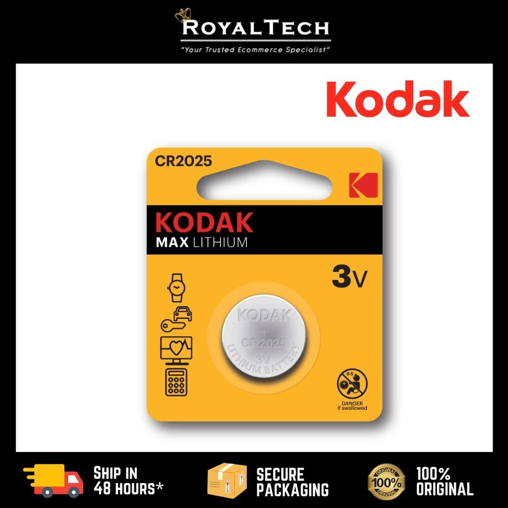 CR2025 – Kodak Batteries