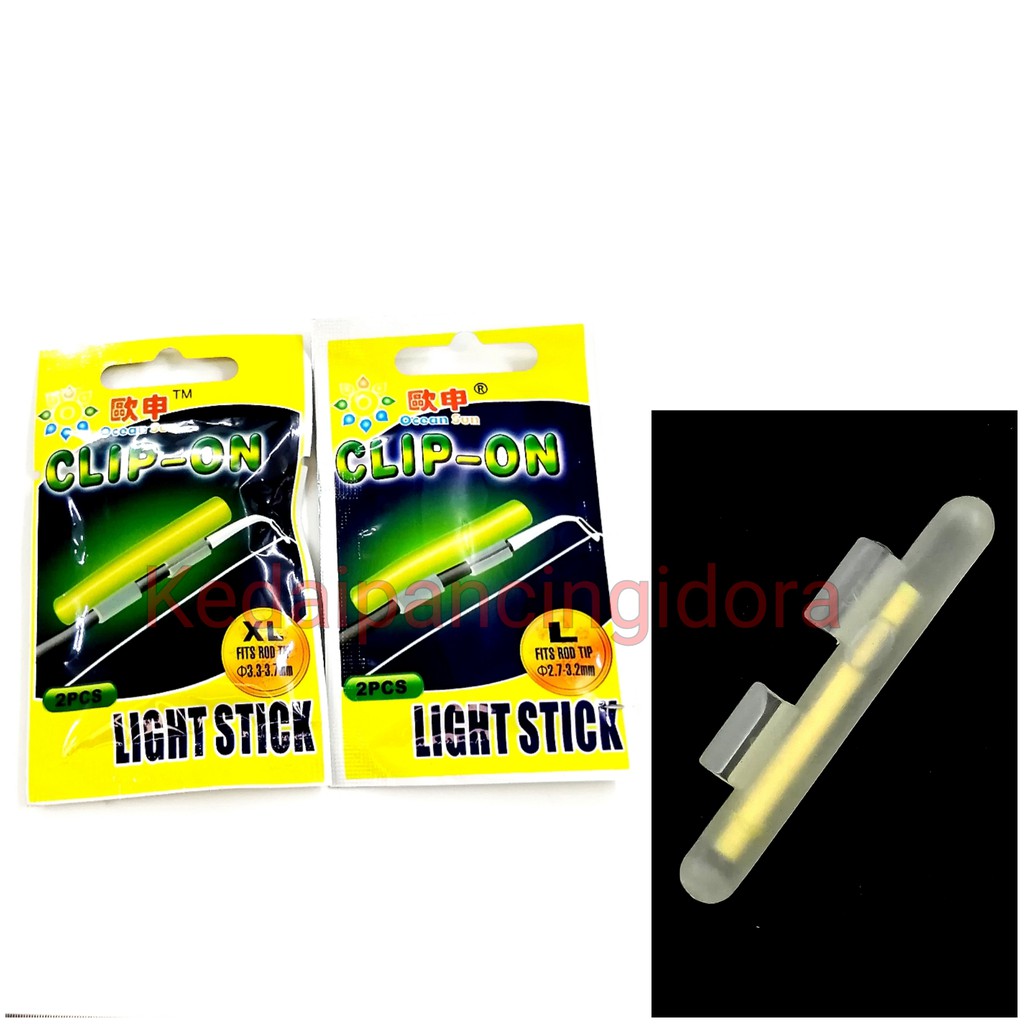 READY STOCK CLIP ON LIGHT STICK FOR FISHING