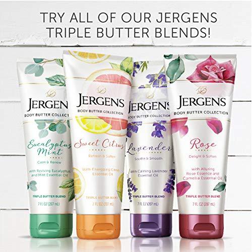Jergens, Body Butter Collection, with Essential Oils, Lavender / Rose