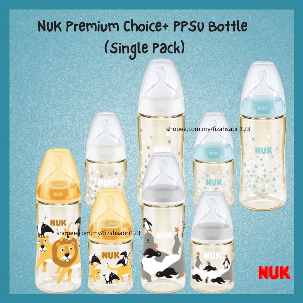 Nuk store penguin bottles