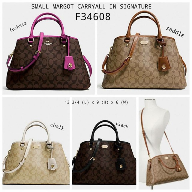 Coach mini margot carryall hot sale