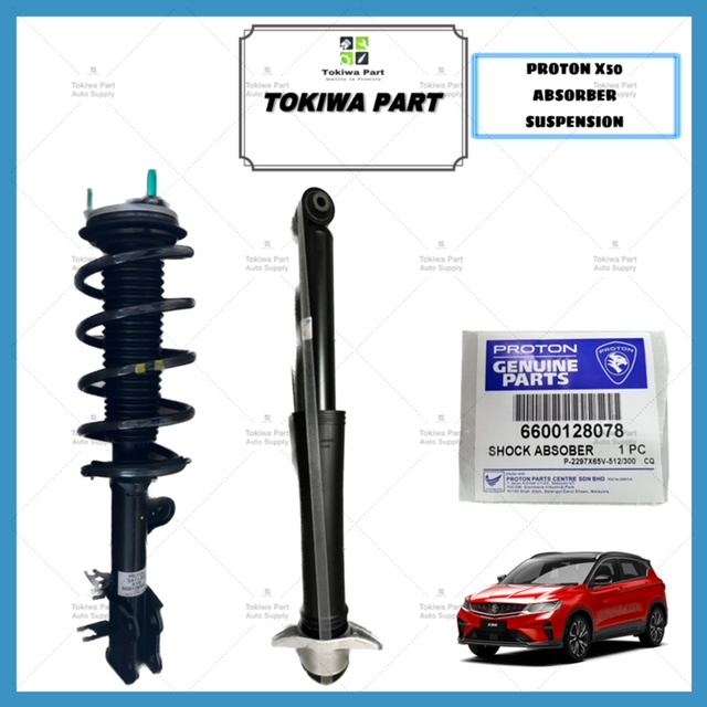 ORIGINAL PROTON X50 FRONT REAR SHOCK ABSORBER 6600128078 | Shopee Malaysia