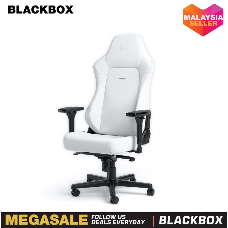 Noblechairs Hero Gaming Chair White Edition / Black Edition 2 Year