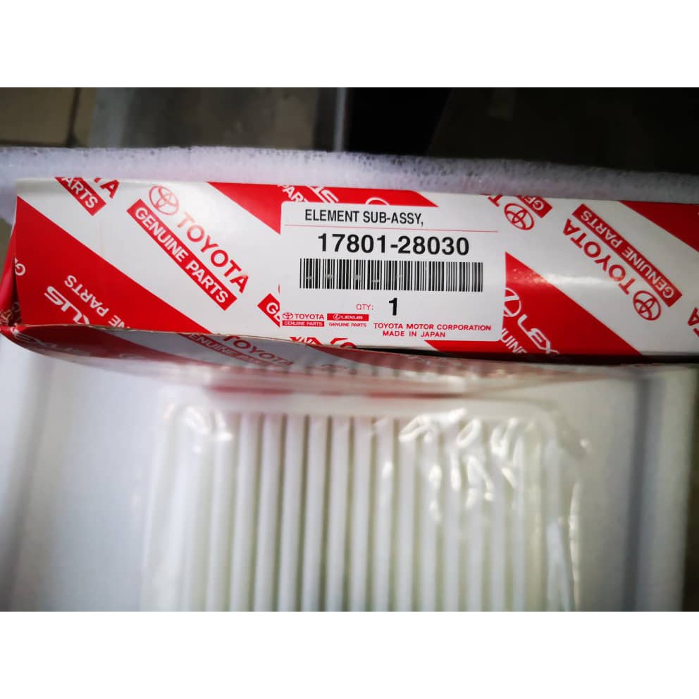 AIR FILTER TOYOTA CAMRY ACV40 ACV50 (17801-28030) | Shopee Malaysia