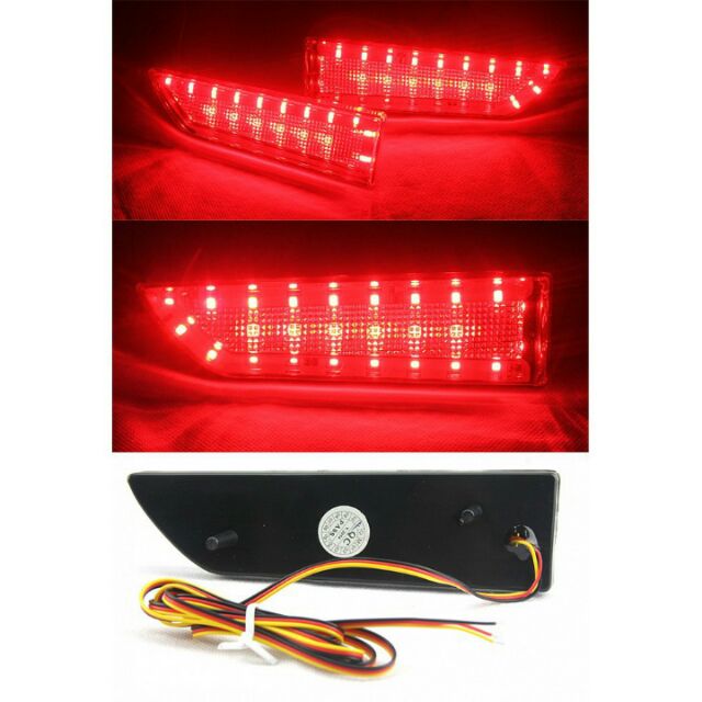 Proton Persona Exora Rear Bumper Reflector LED Red 1 pair | Shopee Malaysia