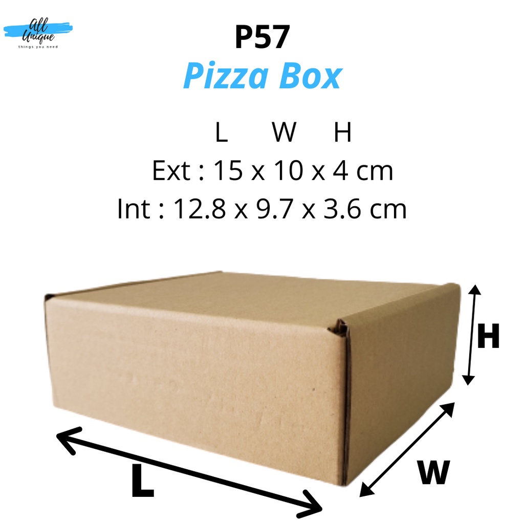 Pizza box-P57-Carton box | Shopee Malaysia