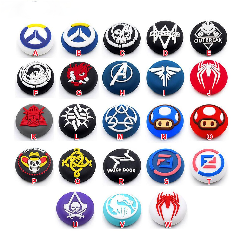 10X Analog Controller Thumb Grip Thumbstick Caps Cover For PS4 XBOX DD