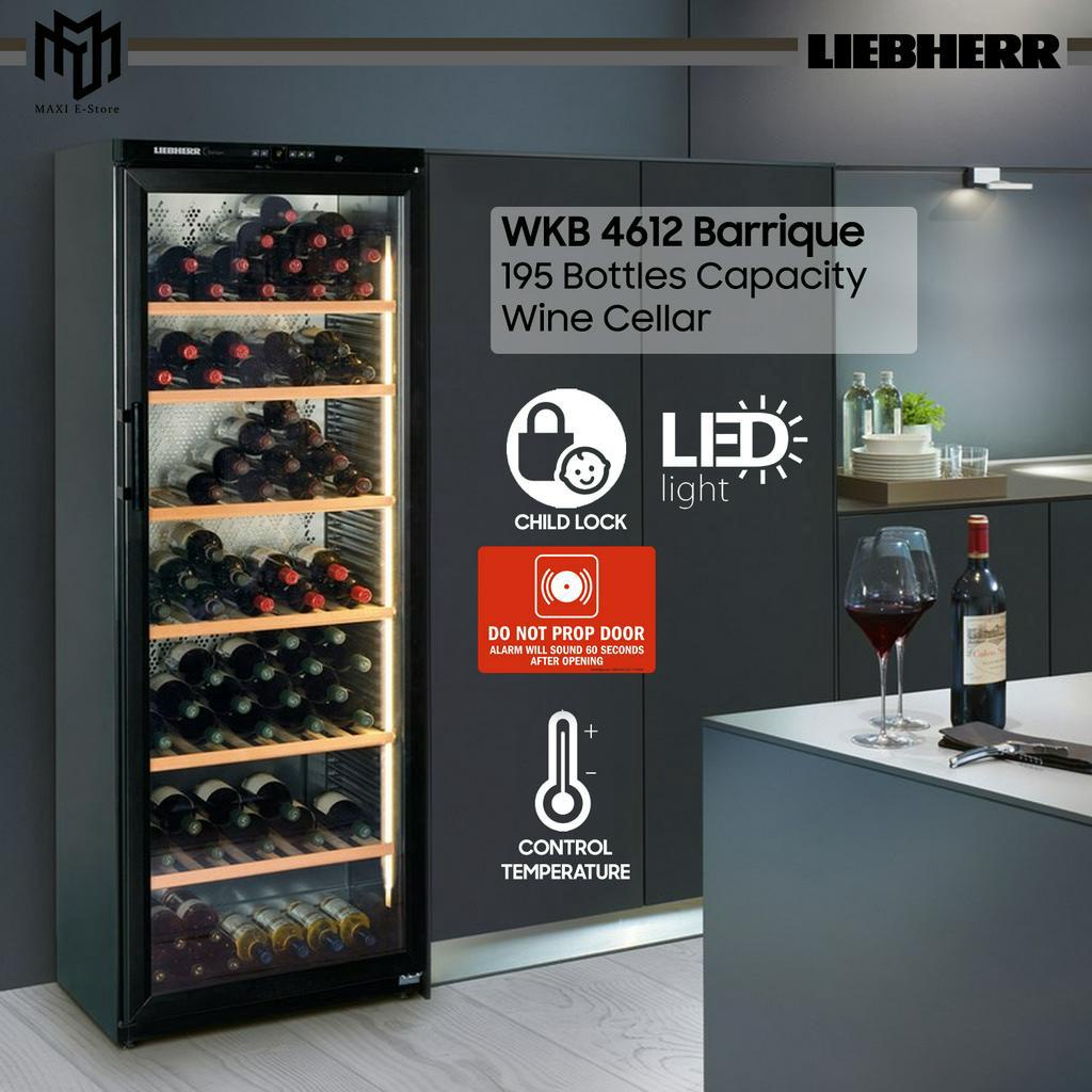 Liebherr Barrique Wine Cellar Chiller Cooler 195 Bottles (336 L
