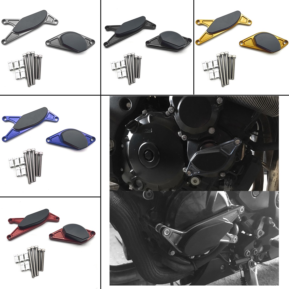 CNC Engine Guard Sliders Crash Protector Case Pad For SUZUKI GSR750 GSR