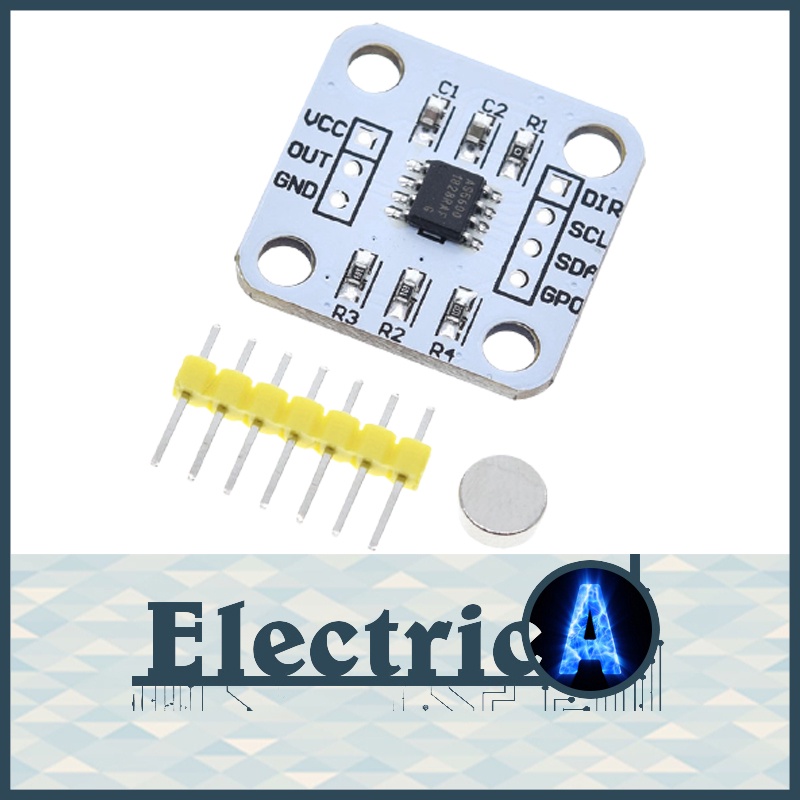 AS5600 12bit Magnetic Encoder Angle Measurement Sensor Module With ...