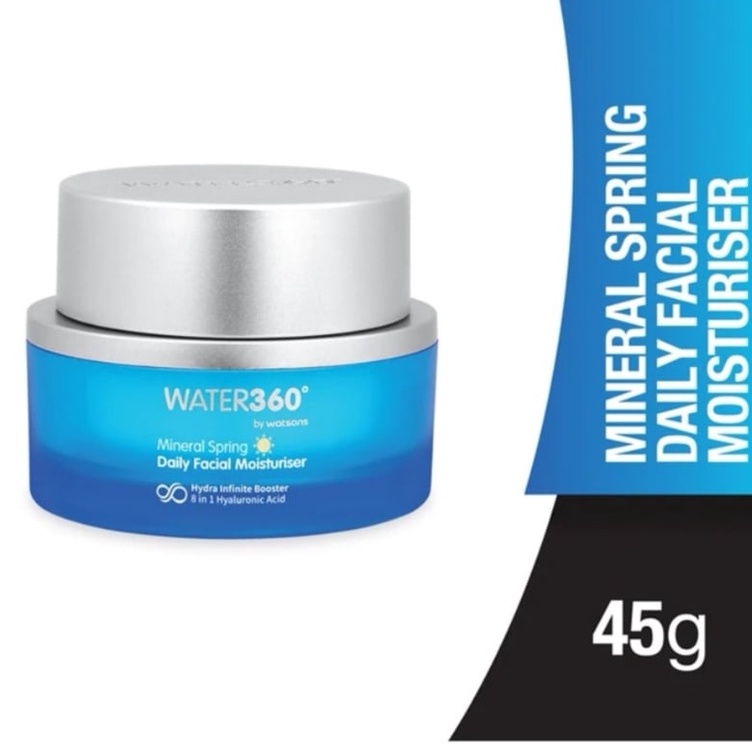 WATER360 BY WATSONS Mineral Spring Daily Facial Moisturiser 45g ...