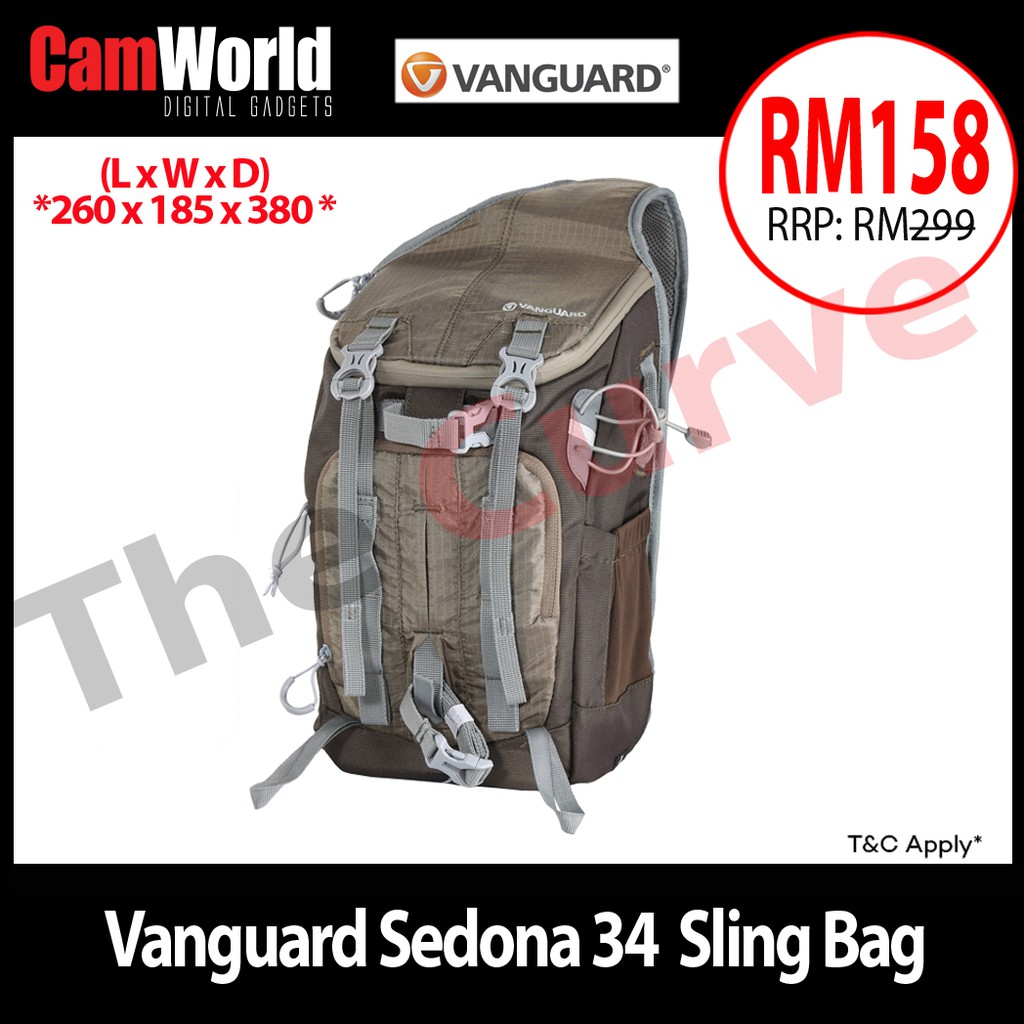 Vanguard sedona 34 dslr best sale sling bag