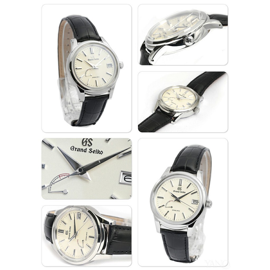 Grand Seiko SBGA293G SBGA293 Men s Watch Elegance Spring Drive Leather Strap Black Limited Release last stock Original Shopee Malaysia