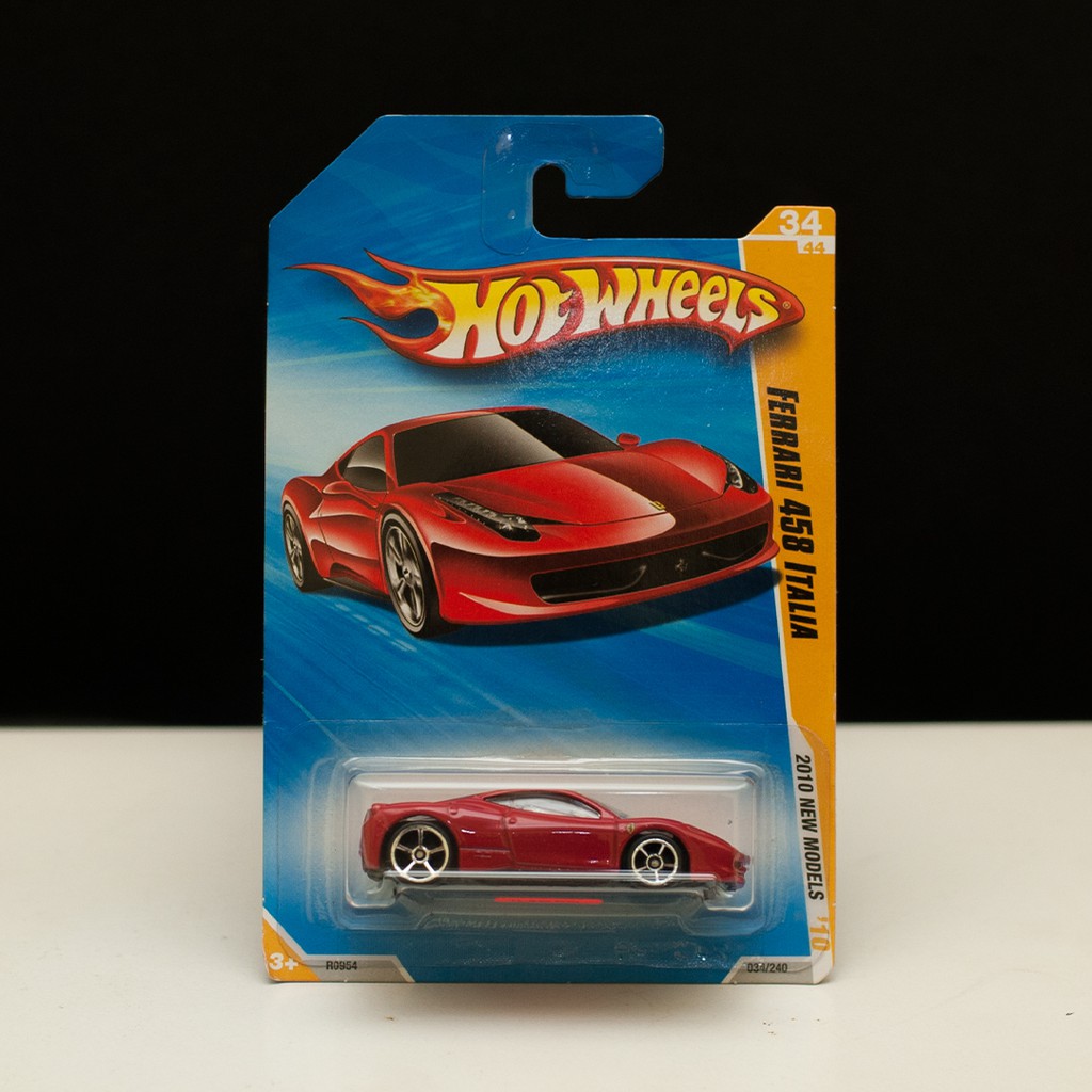 Ferrari italia cheap hot wheels