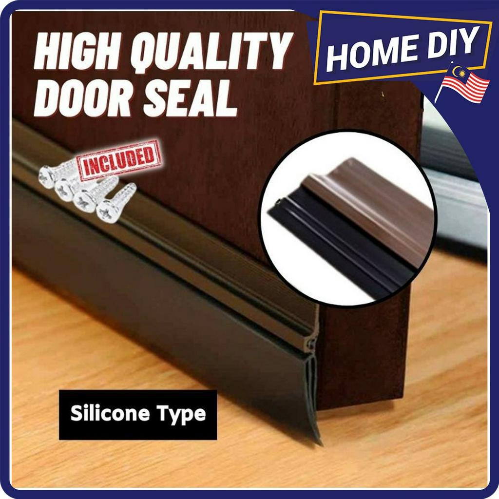 Heavy duty & High quality rubber & brush /Door Bottom Seal Brush Door ...