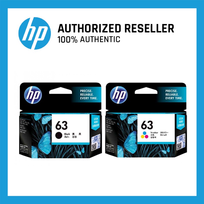 HP Ink Cartridge 63 Black/TriColor Shopee Malaysia