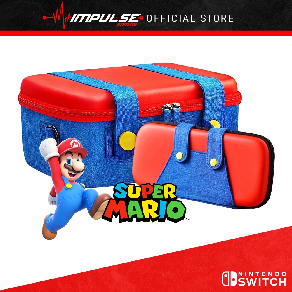 Premium mario shop carrying case