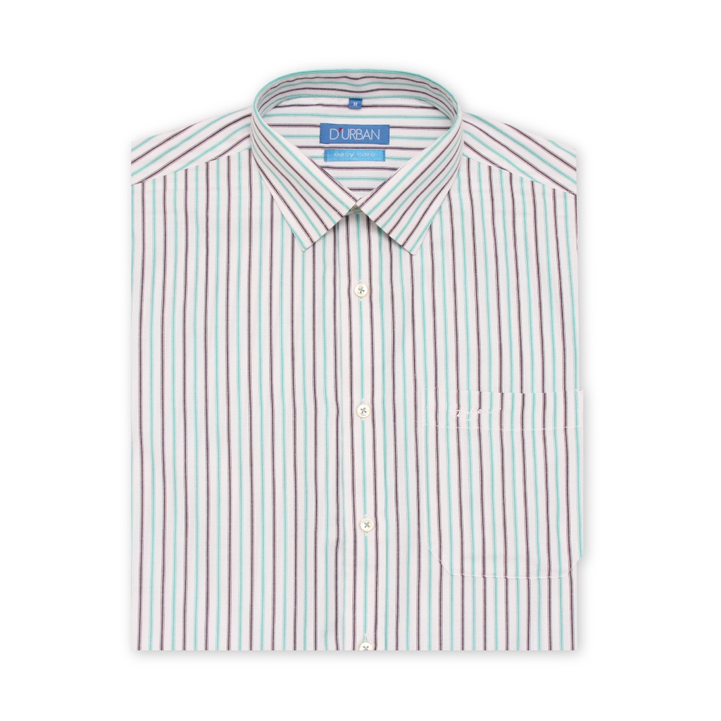 DURBAN Mens Long Sleeve Stripe Design Formal Office Shirt Shopee Malaysia