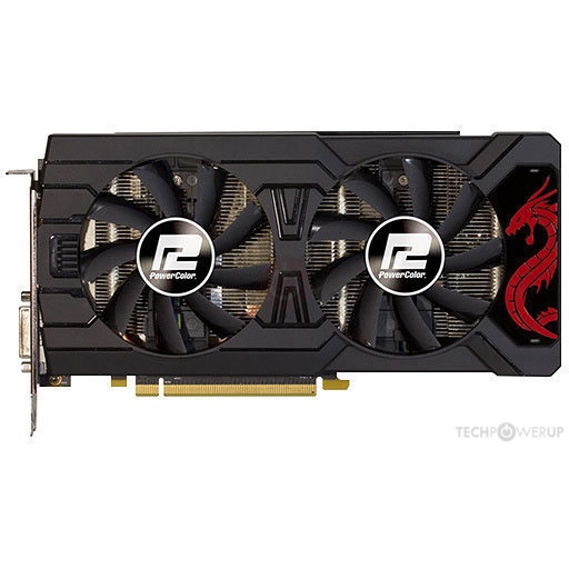 USED PowerColor Red Dragon Radeon RX 470 4GB GDDR5 AMD 2048SP