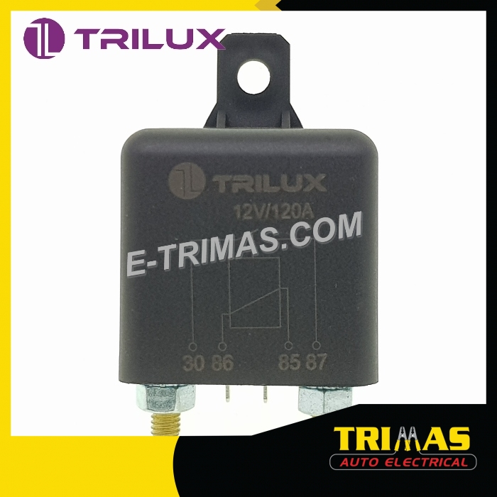 TRIMAS 4 Pin High Ampere Car Starter Relay Battery Automobile Truck ...