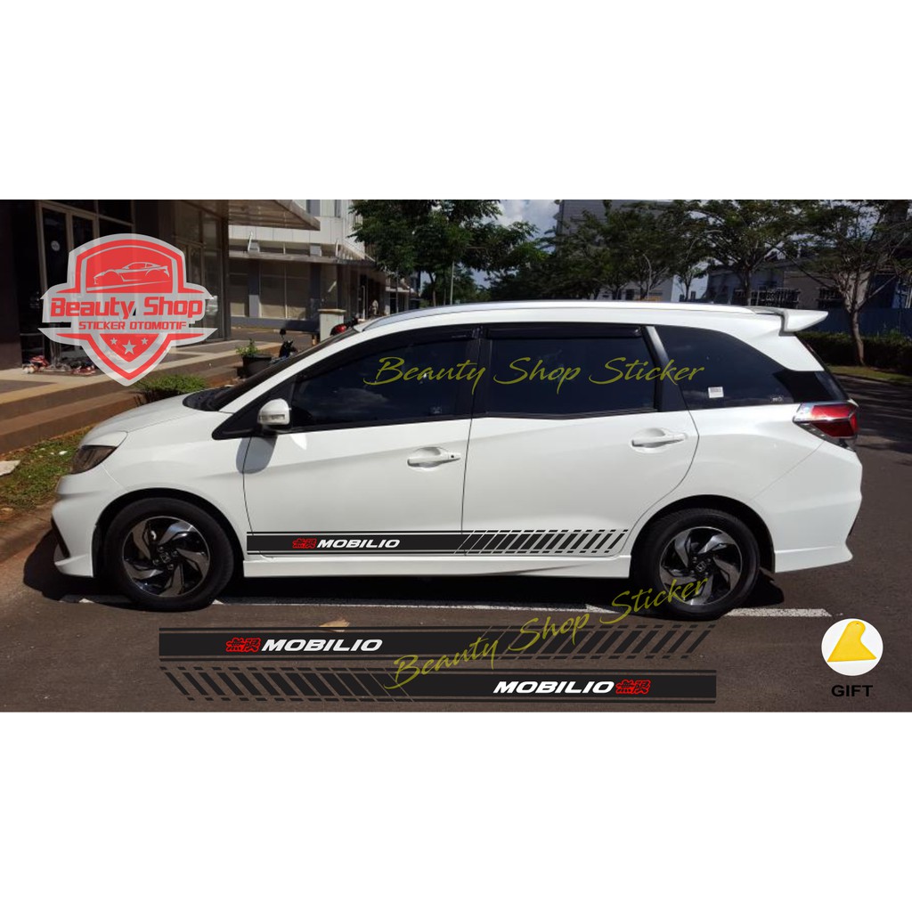 MOBILIO STICKER STICKER HONDA MOBILIO MUGEN KANJI SIDE BODY LOGO ...