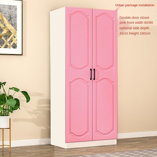 Hot sale Solid wood children s wardrobe household bedroom locker