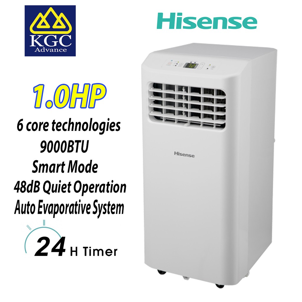 Free Ship Hisense R32 10hp Portable Air Conditioner Ap09kvg Shopee Malaysia 1797