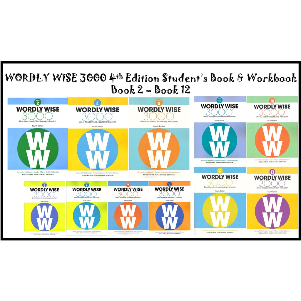Wordly Wise 3000 Workbook: Wordly Wise 3000 4Th Edition – RYJIWN