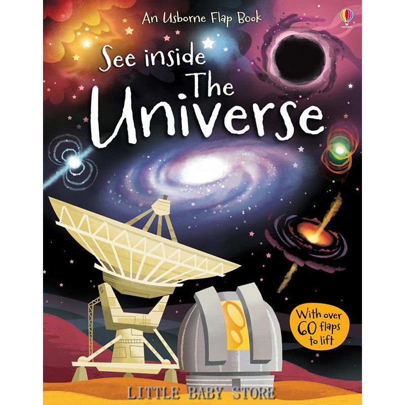 Usborne See Inside the Universe /Lift the Flap Book | Shopee Malaysia