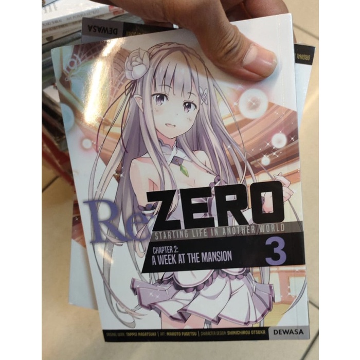 Re zero comic book: starting life in others world vol 3 | Shopee Malaysia