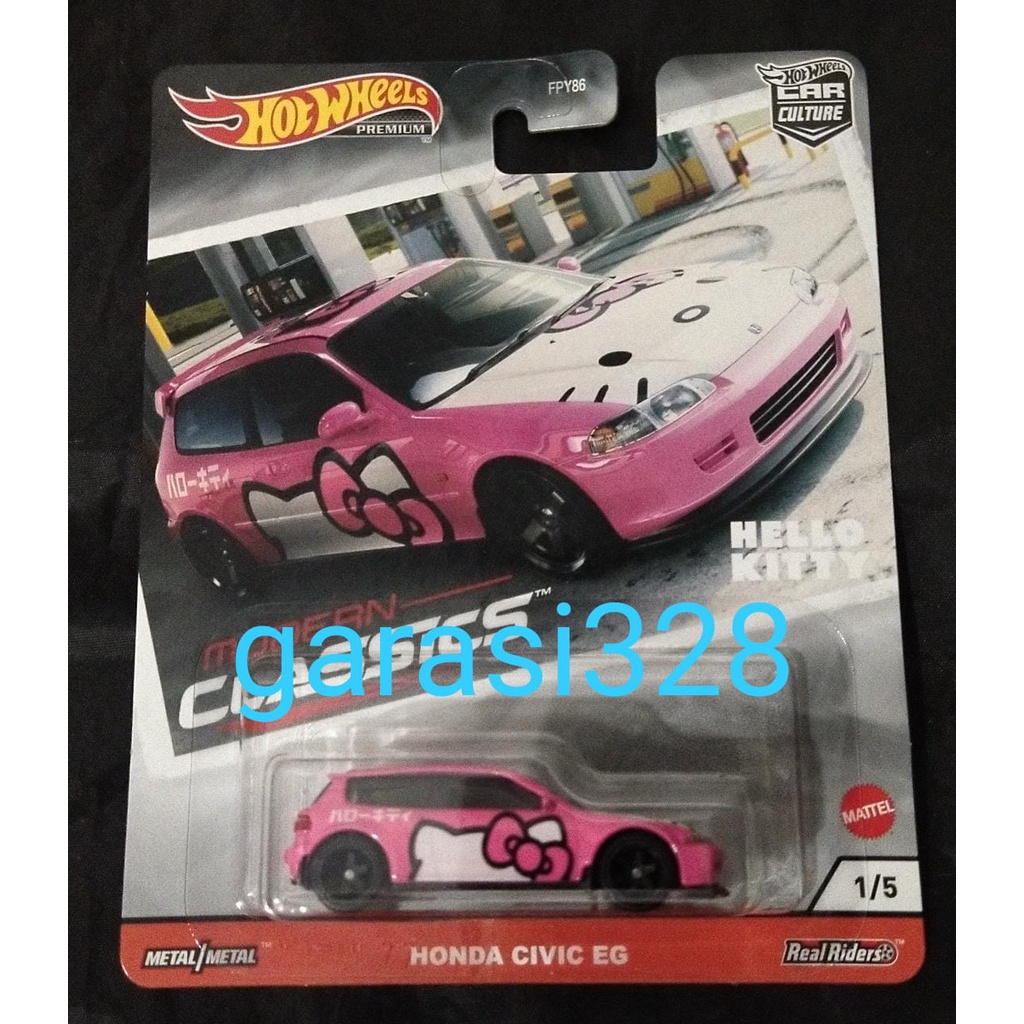 Hot WHEELS HONDA CIVIC EG HELLO KITTY | Shopee Malaysia